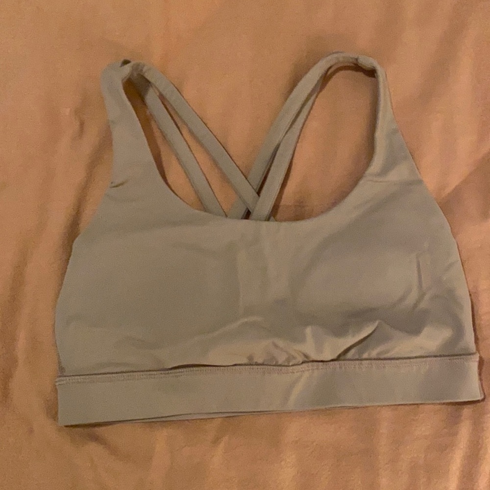 Nude lululemon energy sports bra